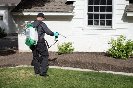 Hawx technician treating home exterior